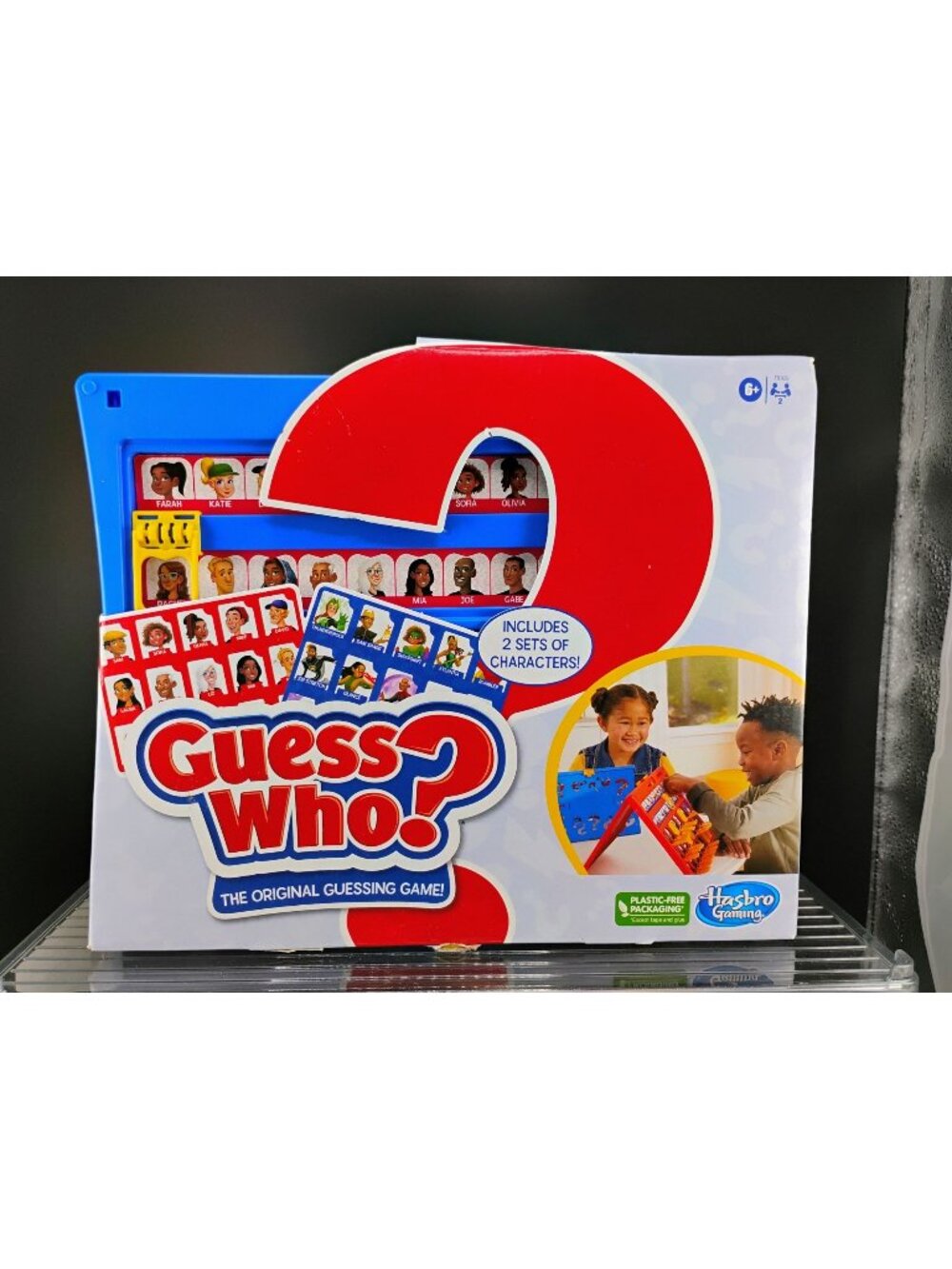 Guess Who? Board Game With 2 Character Sets Ages 6+ From Hasbro